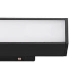 14W(1450Lm) 48V IN-LINE 44 LED linear track luminaire, IP20, IK02, matt black, neutral white 4000K