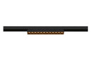 7.3W(580Lm) 48V DALI IN-LINE 22 LED linear track luminaire, IP20, IK02, black, dimmable, warm white light 2700K