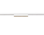 7.3W(610Lm) 48V DALI IN-LINE 22 LED lineārs sliežu gaismeklis, IP20, IK02, balts, dimmējams, silti balta gaisma 3000K