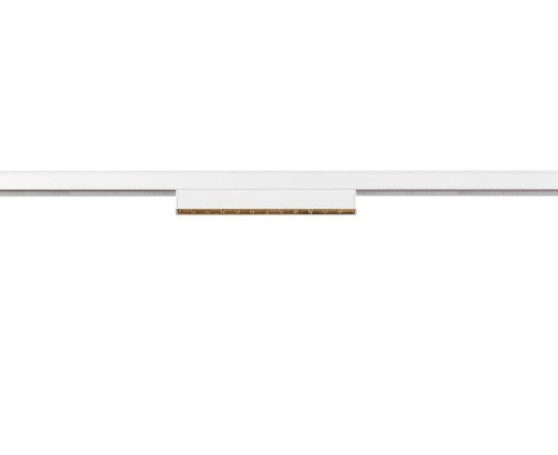 7.3W(610Lm) 48V DALI IN-LINE 22 LED lineārs sliežu gaismeklis, IP20, IK02, balts, dimmējams, silti balta gaisma 3000K