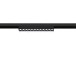 7.3W(650Lm) 47V DAL IN-LINE 22 LED lineārais sliežu gaismeklis, IP20, IK02, dimmējams, melns, neitrāli balta gaisma 4000K