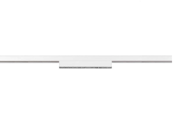 7.3W(650Lm) 47V DAL IN-LINE 22 LED lineārais sliežu gaismeklis, IP20, IK02, dimmējams, balts, neitrāli balta gaisma 4000K