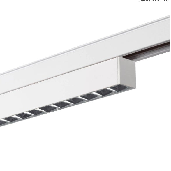 7.3W(650Lm) 47V DAL IN-LINE 22 LED lineārais sliežu gaismeklis, IP20, IK02, dimmējams, balts, neitrāli balta gaisma 4000K