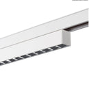 7.3W(650Lm) 47V DAL IN-LINE 22 LED lineārais sliežu gaismeklis, IP20, IK02, dimmējams, balts, neitrāli balta gaisma 4000K