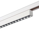 7.3W(650Lm) 47V DAL IN-LINE 22 LED lineārais sliežu gaismeklis, IP20, IK02, dimmējams, balts, neitrāli balta gaisma 4000K
