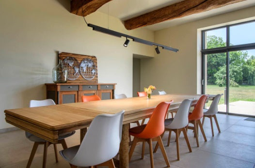 14W(1180Lm) 48V DALI IN-LINE 44 LED linear track luminaire, IP20, IK02, black, dimmable, warm white light 2700K