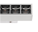 14W(1180Lm) 48V DALI 2 IN-LINE 44 LED linear track luminaire, IP20, IK02, white, dimmable, warm white light 2700K