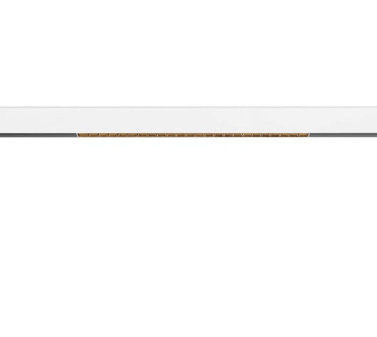 14W(1230Lm) 48V DALI 2 IN-LINE 44 LED linear track luminaire, IP20, IK02, white, dimmable, warm white light 3000K