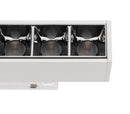 14W(1230Lm) 48V DALI 2 IN-LINE 44 LED linear track luminaire, IP20, IK02, white, dimmable, warm white light 3000K