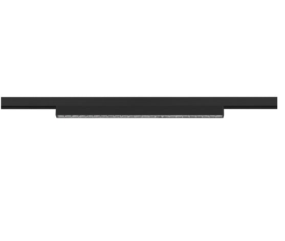 14W(1250Lm) 48V DALI 2 IN-LINE 44 LED lineārs sliežu gaismeklis, IP20, IK02, matēts melns/balts,dimmējams, neitrāli balta gaisma 4000K