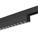 14W(1250Lm) 48V DALI 2 IN-LINE 44 LED lineārs sliežu gaismeklis, IP20, IK02, matēts melns/balts,dimmējams, neitrāli balta gaisma 4000K