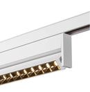 7.3W(610Lm) 48V DALI 2 IN-LINE 46 LED lineaarne valgusti, IP20, IK02, matt valge, dimmerdatav, soe valge valgus 3000K