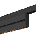 14W(1180Lm) 48V DALI 2 IN-LINE 46 LED lineārs sliežu gaismeklis, IP20, IK02, matēts melns,dimmējams, silti balta gaisma 2700K