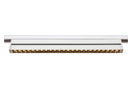 14W(1230Lm) 48V DALI 2 IN-LINE 46 LED linear track luminaire, IP20, IK02, white, dimmable, warm white light 3000K
