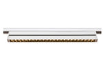14W(1180Lm) 48V DALI 2 IN-LINE 46 LED lineārs sliežu gaismeklis, IP20, IK02, balts,dimmējams, silti balta gaisma 2700K