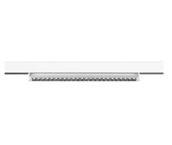 14W(1250Lm) 48V IN-LINE 46 LED lineārais sliežu gaismeklis, IP20, IK02, balts, neitrāli balta gaisma 4000K (Copy)