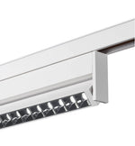 14W(1250Lm) 48V IN-LINE 46 LED lineārais sliežu gaismeklis, IP20, IK02, balts, neitrāli balta gaisma 4000K (Copy)