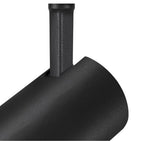 8.7W(670Lm) 48V DALI 2 NUMINOS® XS LED sliežu gaismeklis, IP20, IK02, matēts melns/glancēts hroms, dimmējams, silti balta gaisma 2700K