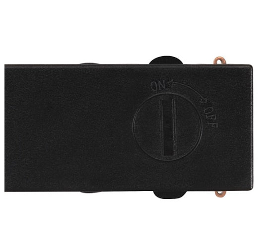 8.7W(620Lm) 48V DALI 2 NUMINOS® XS LED track luminaire, IP20, IK02, mat black, dimmable, warm white light 2700K