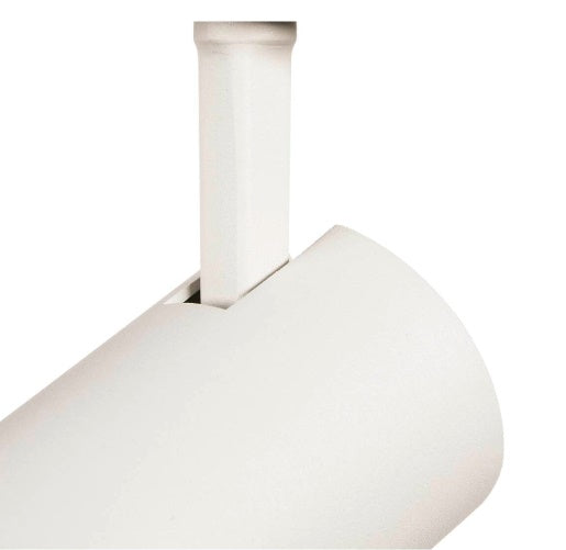 8.7W(650Lm) 48V DALI 2 NUMINOS® XS LED track luminaire, IP20, IK02, matt white, dimmable, warm white light 2700K