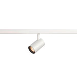 8.7W(640Lm) 48V DALI 2 NUMINOS® XS LED sliežu gaismeklis, IP20, IK02, matēts balts/melns, dimmējams, silti balta gaisma 2700K