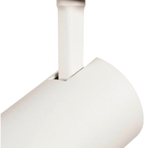 8.7W(640Lm) 48V DALI 2 NUMINOS® XS LED sliežu gaismeklis, IP20, IK02, matēts balts/melns, dimmējams, silti balta gaisma 2700K
