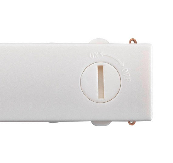 8,7W(640Lm) 48V DALI 2 NUMINOS® XS LED raidvalgusti, IP20, IK02, matt valge/must, timmitav, soe valge valgus 2700K