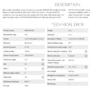 8.7W(720Lm) 48V DALI 2 NUMINOS® XS LED track luminaire, IP20, IK02, brushed white/gloss chrome, dimmable, warm white light 3000K