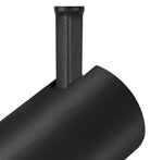 8.7W(720Lm) 48V NUMINOS XS LED sliežu gaismeklis, IP20, IK02, dimmējams, matēts melns, neitrāli balta gaisma 4000K