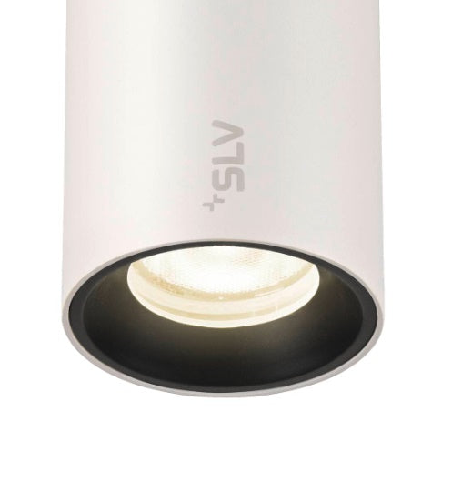 8.7W(710Lm) 48V NUMINOS XS LED sliežu gaismeklis, IP20, IK02, matēti balts/melns, dimmējams, neitrāli balta gaisma 4000K