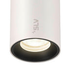 8.7W(710Lm) 48V NUMINOS XS LED sliežu gaismeklis, IP20, IK02, matēti balts/melns, dimmējams, neitrāli balta gaisma 4000K