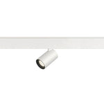 8.7W(710Lm) 48V NUMINOS XS LED sliežu gaismeklis, IP20, IK02, matēti balts/melns, dimmējams, neitrāli balta gaisma 4000K