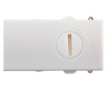 8.7W(740Lm) 48V NUMINOS XS LED track luminaire, IP20, IK02, matt white, dimmable, neutral white light 4000K