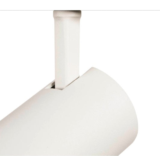 8.7W(740Lm) 48V NUMINOS XS LED track luminaire, IP20, IK02, matt white, dimmable, neutral white light 4000K