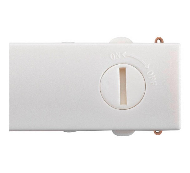 8.7W(730Lm) 48V NUMINOS XS LED sliežu gaismeklis, IP20, IK02, matēti balts, dimmējams, neitrāli balta gaisma 4000K