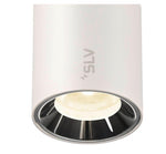 8.7W(740Lm) 48V NUMINOS XS LED sliežu gaismeklis, IP20, IK02, dimmējams, matēts balts/glancēts hroms,neitrāli balta gaisma 4000K