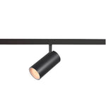 16W(1030Lm) 48V DALI 2 NUMINOS® S LED sliežu gaismeklis, IP20, IK02, matēts melns/matēts balts, dimmējams, silti balta gaisma 2700K