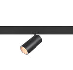 16W(1030Lm) 48V DALI 2 NUMINOS® S LED sliežu gaismeklis, IP20, IK02, matēts melns/matēts balts, dimmējams, silti balta gaisma 2700K