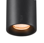 16W(970Lm) 48V DALI 2 NUMINOS® S LED sliežu gaismeklis, IP20, IK02, matēts melns, dimmējams, silti balta gaisma 2700K