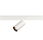 16W(1030Lm) 48V DALI 2 NUMINOS® S LED sliežu gaismeklis, IP20, IK02, matēts balts/matēts melns, dimmējams, silti balta gaisma 3000K