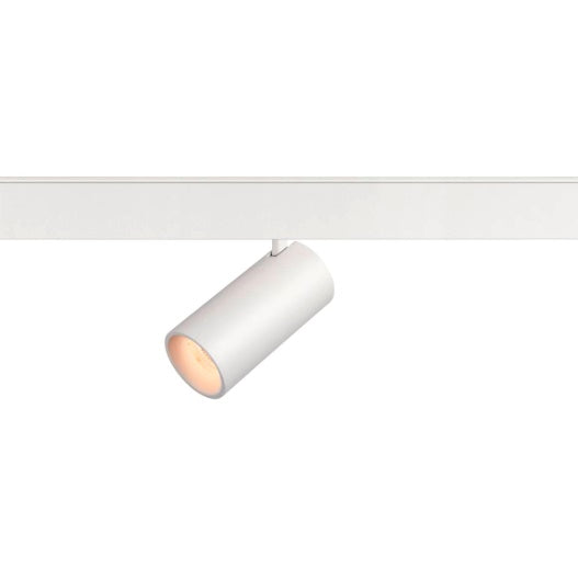 16W(1120Lm) 48V DALI 2 NUMINOS®S LED sliežu gaismeklis, IP20, IK02, matēts balts, dimmējams, silti balta gaisma 3000K