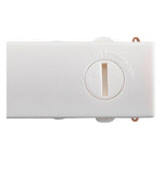 16W(1120Lm) 48V DALI 2 NUMINOS®S LED sliežu gaismeklis, IP20, IK02, matēts balts, dimmējams, silti balta gaisma 3000K
