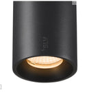 16W(1060Lm) 48V DALI NUMINOS® S LED cylindrical track luminaire, IP20, IK02, dimmable, warm white light 3000K