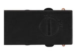 8.7W(670Lm) 48V DALI 2 NUMINOS® XS iekarams sliežu gaismeklis, IP20, matēts melns, dimmējams, silti balta gaisma 3000K