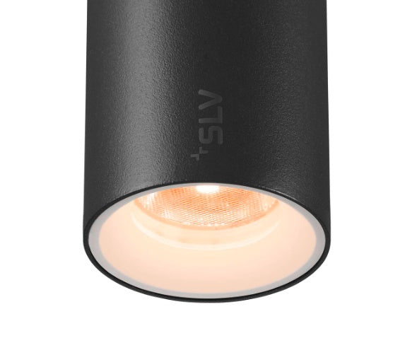 8,7W(670Lm) 48V DALI 2 NUMINOS® XS rööpmelvalgusti, IP20, matt must/matt valge, dimmerdatav, soe valge valgus 2700K