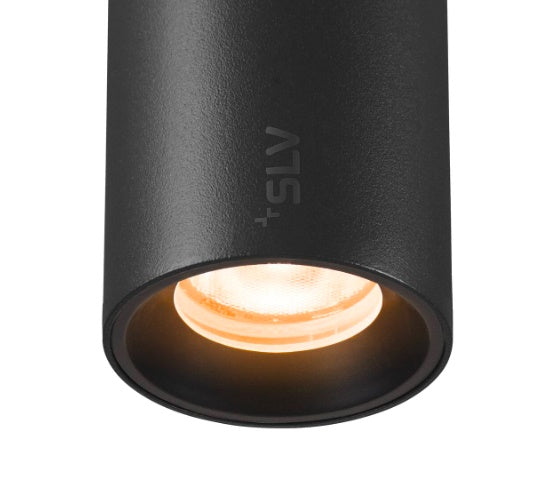 8,7W(620Lm) 48V DALI 2 NUMINOS® XS rööpmelvalgusti, IP20, matt must, dimmerdatav, soe valge 2700K