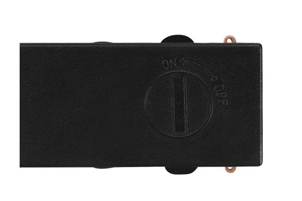 8.7W(650Lm) 48V DALI 2 NUMINOS® XS iekarams sliežu gaismeklis, IP20, matēts melns/glancēts hroms, dimmējams, silti balta gaisma 2700K