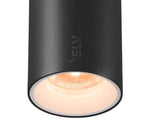 8.7V(670Lm) 48V DALI 2 NUMINOS® XS LED iekarams sliežu gaismeklis, IP20, IK02, melna/balta, dimmējams, silti balta gaisma 2700K
