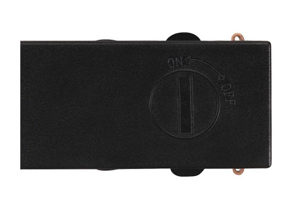 8.7W(670Lm)48V DALI 2 NUMINOS® XS iekarams sliežu gaismeklis, IP20, matēts melns/glancēts hroms, dimmējams, silti balta gaisma 2700K