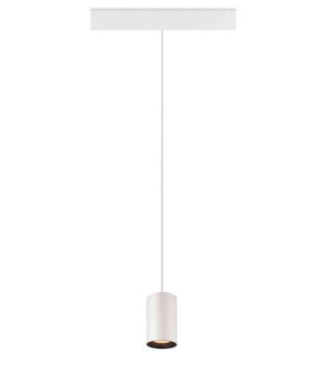 8,7W(640Lm) 48V DALI 2 NUMINOS® XS rajavalgusti, IP20, matt valge/matt must, dimmerdatav, soe valge valgus 2700K